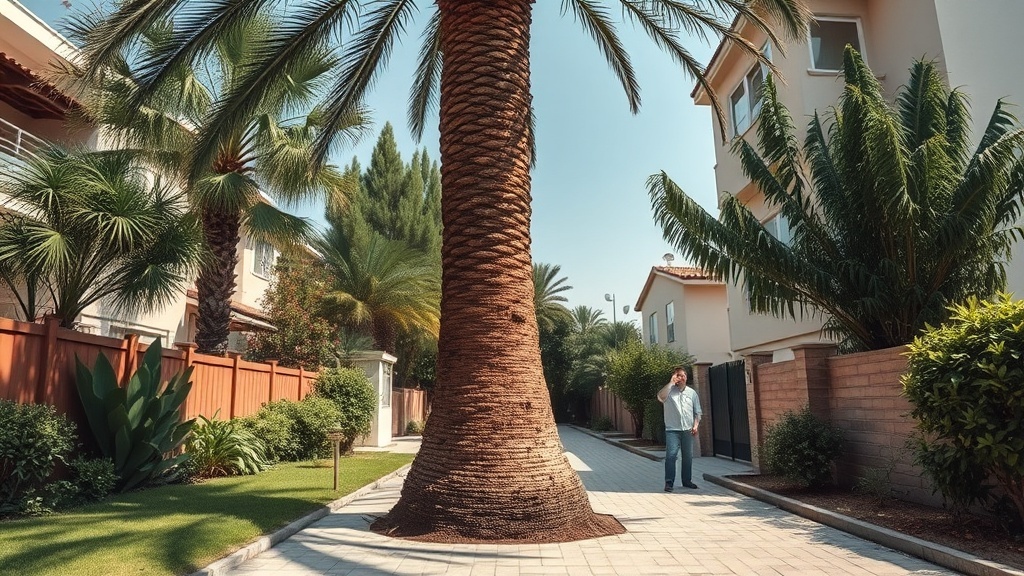 כריתת עץ דקל אישור – מה באמת צריך לדעת לפני שמתחילים?